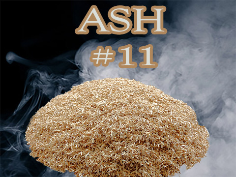 Ash Piccolo® no 11 ranging in sizes ge .5 mm and le 1 mm. This smoking  wood chip is small but packed with great smoky flavor.  Ash Piccolo® no 11 ranging in sizes ge .5 mm and le 1 mm. This smoking  wood chip is small but packed with great smoky flavor.