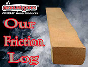 Our Friction log page details the exceptionally customized friction logs that we manufacture in 8 species for customers around the globe!   