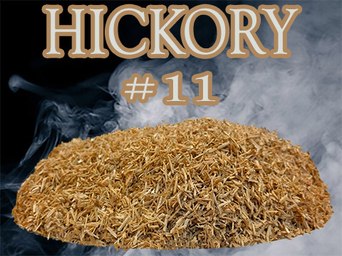 Our Hickory Piccolo® no 11 dices into pieces ranging from ge .5mm and le 1mm.  The Hickory species produces a nice smoker wood chip in this size Our Hickory Piccolo® no 11 dices into pieces ranging from ge .5mm and le 1mm.  The Hickory species produces a nice smoker wood chip in this size