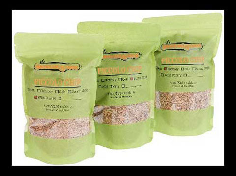 Our Piccolo® Green bags are approximately 4 oz. of any size either No 10 or No 11. This Is a great product for cold smoking equipment! Our Piccolo® Green bags are approximately 4 oz. of any size either No 10 or No 11. This Is a great product for cold smoking equipment!
