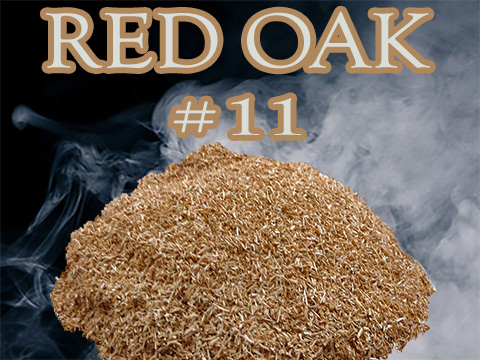 Our Red Oak Piccolo® no 11 dices into consistent pieces ranging from ge .5mm and le 1mm. Even at this size it still provides a nice hardy smoke. Our Red Oak Piccolo® no 11 dices into consistent pieces ranging from ge .5mm and le 1mm. Even at this size it still provides a nice hardy smoke.